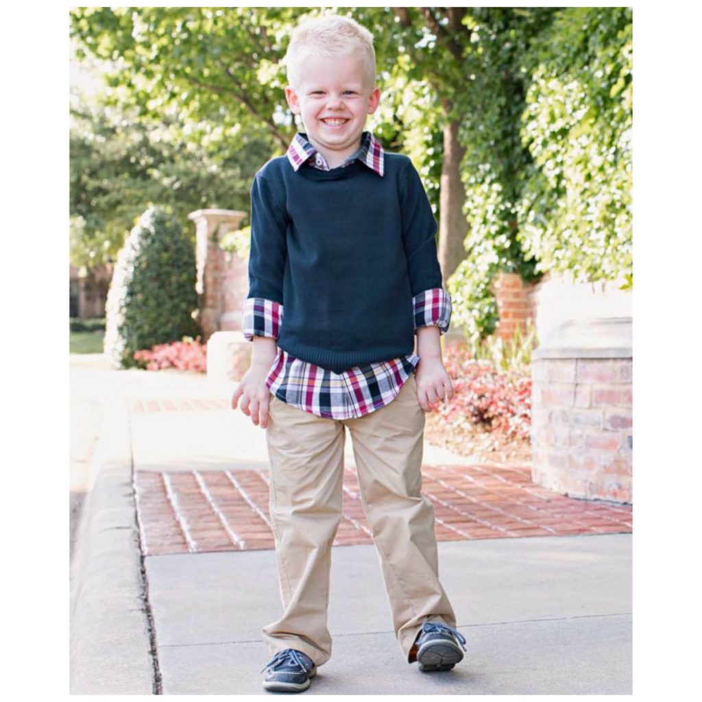 Purple Plaid Boys Button Down Shirt Frost Oak Creek Creations